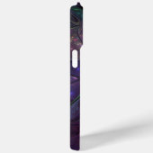 Kleurrijke Glitterende Moderne Abstracte Fractale Case-Mate iPhone Case (Achterkant / Rechts)