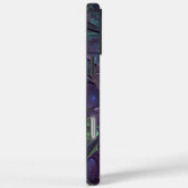 Kleurrijke Glitterende Moderne Abstracte Fractale Case-Mate iPhone Case (Achterkant / Rechts)
