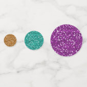 Kleurrijke Glitters Confetti (Voorkanten)