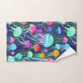 Kleurrijke gloedvis bad handdoek (Handdoek)