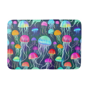 Kleurrijke gloedvis badmat