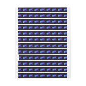 Kleurrijke gloeiende kwal (Vel)