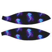 Kleurrijke gloeiende kwal basketbal (Panelen)