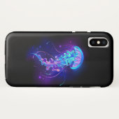 Kleurrijke gloeiende kwal Case-Mate iPhone case (Achterkant (horizontaal))