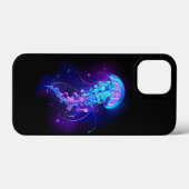 Kleurrijke gloeiende kwal Case-Mate iPhone case (Achterkant (horizontaal))