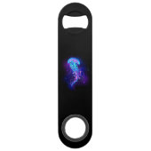 Kleurrijke gloeiende kwal speed flessenopener (Achterkant)