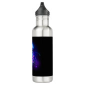 Kleurrijke gloeiende kwal waterfles  (Rechts)