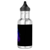 Kleurrijke gloeiende kwal waterfles  (Rechts)