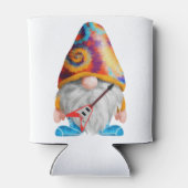 Kleurrijke Gnoom Gitaar Speler op een Blikjeskoeler (Achterkant)