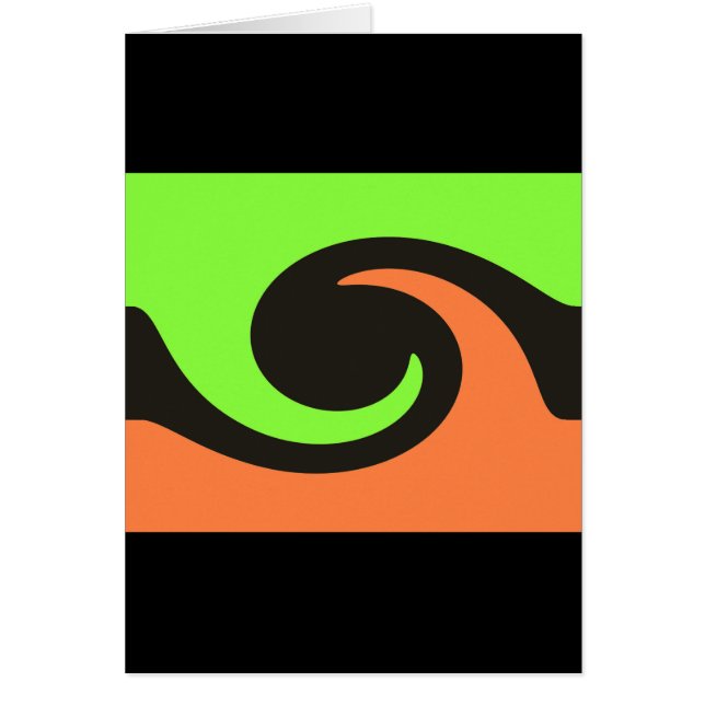 kleurrijke golf (Voorkant)