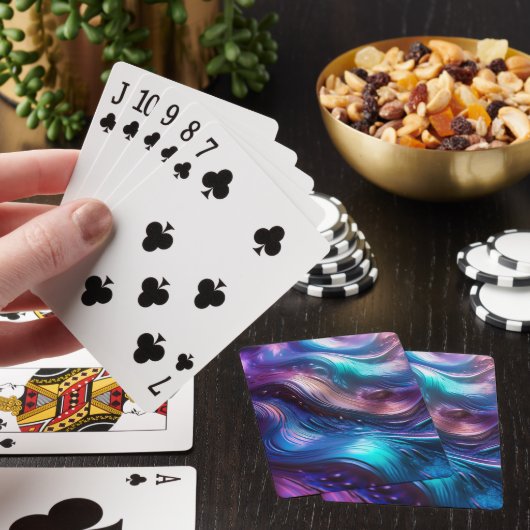 Kleurrijke Golf Pokerkaarten (Insitu)