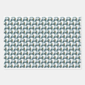 Kleurrijke Golfkarretjes #1 Inpakpapier Vel (Voorkant)