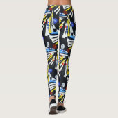 kleurrijke GolfT - shirts, Leggings (Achterkant)