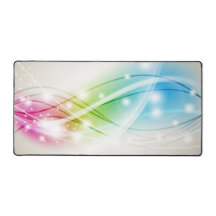 Kleurrijke golven beige achtergrond