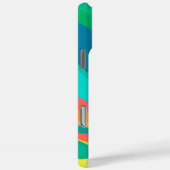 Kleurrijke golven crashen Case-Mate iPhone case (Achterkant / Rechts)