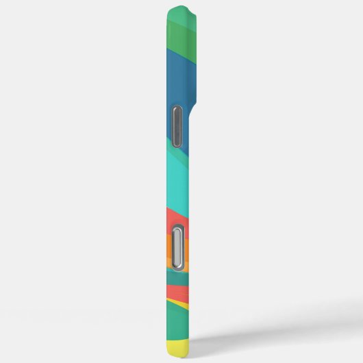 Kleurrijke golven crashen Case-Mate iPhone case (Achterkant / Rechts)