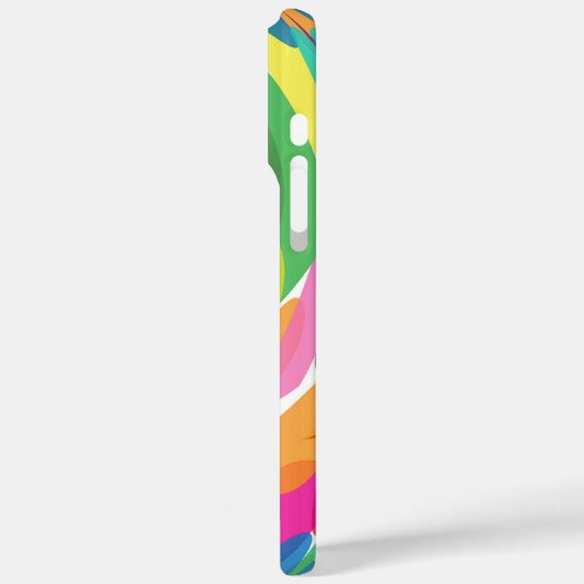 Kleurrijke golven crashen Case-Mate iPhone case (Achterkant / Links)