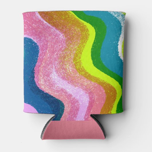 Kleurrijke golven koeler (Voorkant)