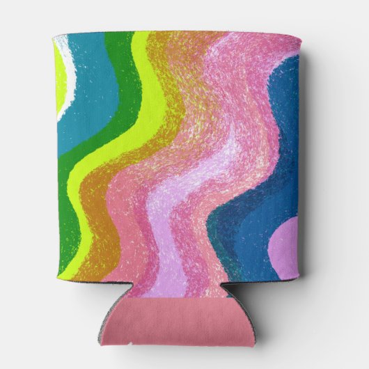 Kleurrijke golven koeler (Achterkant)