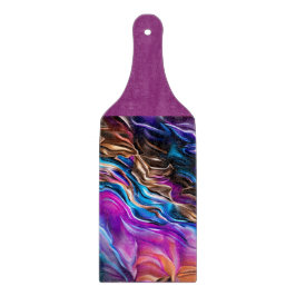 Kleurrijke golven van het Paarse blauwe snijbord Snijplank