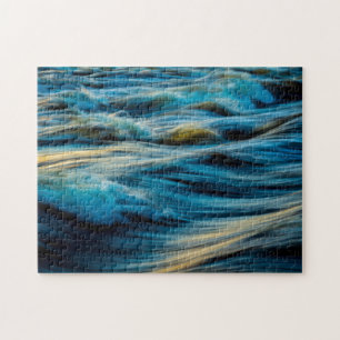 Kleurrijke golven Zee Ocean Lake White Petten Wate Legpuzzel