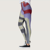 Kleurrijke golvende leggings (Links)