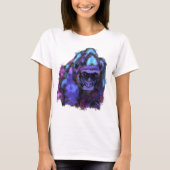 Kleurrijke gorilla t-shirt (Voorkant)
