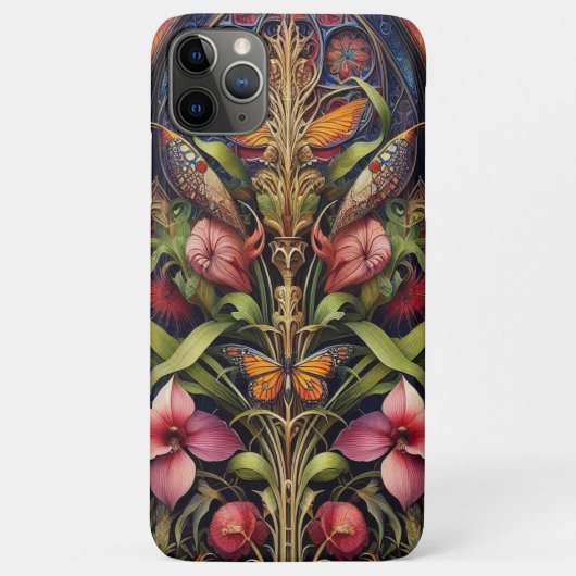 Kleurrijke gotische stijl geïnspireerd Fine Art Bo Case-Mate iPhone Case (Achterkant)