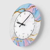 Kleurrijke goudaders grote klok (Hoek)