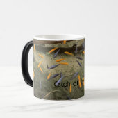 Kleurrijke goudvisvangst magische mok (Voorkant links)