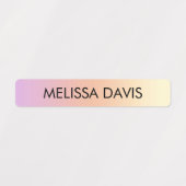 Kleurrijke gradiënt Kinder waterdichte labels (Design 1)