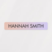 Kleurrijke gradiënt Kinder waterdichte labels (Design 2)