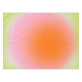 Kleurrijke gradiënt Lime Groen Roze Sinaasappel Tafelkleed (Voorkant (Horizontaal))