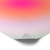 kleurrijke gradiënt poster (Hoek)