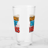 Kleurrijke Gradiënt Typografische Create Helden Glas (Links)