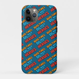 Kleurrijke Gradiënt Typografische Create Heroes Case-Mate iPhone Case