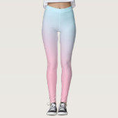 Kleurrijke gradiënt van de Waterverf Gepersonalise Leggings (Voorkant)