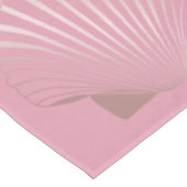 Kleurrijke gradiënt van goudzeemijlvormig roos tafelkleed (Gekanteld)