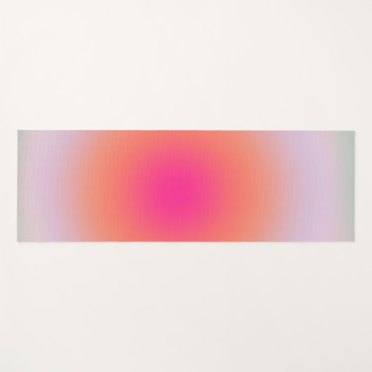 kleurrijke gradiënt yogamat (Voorkant (horizontaal))