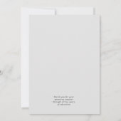 kleurrijke graduate aankondiging in vette letter s (Achterkant)