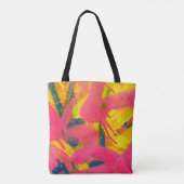 Kleurrijke graffiti. Abstracte straatkunst afsluit Tote Bag (Achterkant)