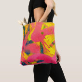 Kleurrijke graffiti. Abstracte straatkunst afsluit Tote Bag (Dichtbij)