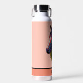 Kleurrijke Graffiti Art Paard voor Paardenliefhebb Waterfles (Voorkant)