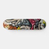Kleurrijke Graffiti Art Skateboard (Horizontaal)