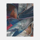 Kleurrijke graffiti kunst, fleece deken (Voorkant)