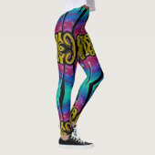 Kleurrijke graffiti leggings (Rechts)