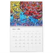 Kleurrijke Graffiti Painting Street Art 2025 Kalender (Mar 2026)