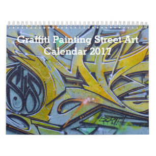 Kleurrijke Graffiti Painting Street Art 2025 Kalender