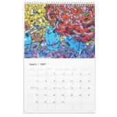 Kleurrijke Graffiti Schildering Straatkunst 2018 Kalender (Mar 2027)