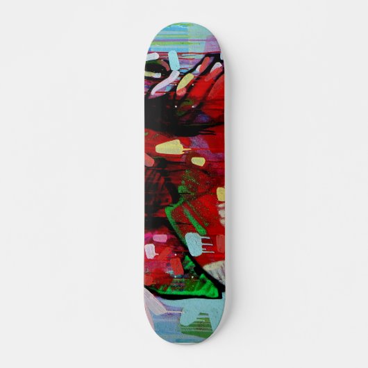 Kleurrijke graffiti-skateboard persoonlijk skateboard (Voorkant)